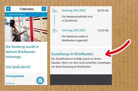 wo lagert hermes pakete wenn bei 1 zustellung|Hermes sendung einloggen.